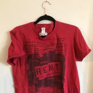 Official 20th anniversary RENT tshirt -adult M
